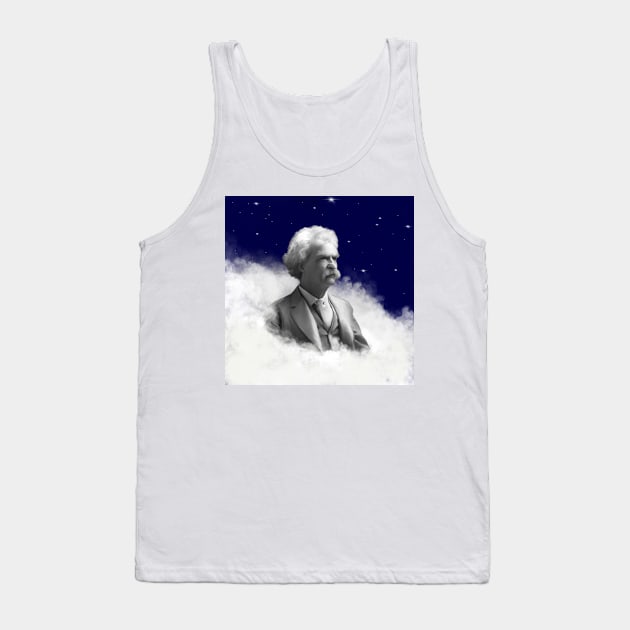 Mark Twain Tank Top by zmudart